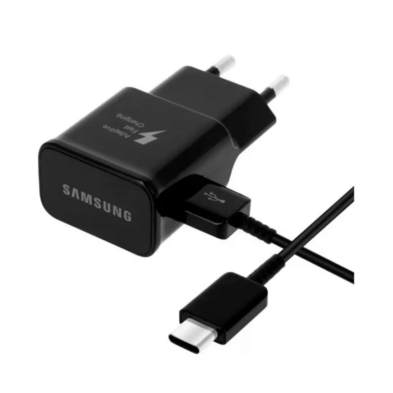 Samsung Chargeur secteur rapide noir USB Type C