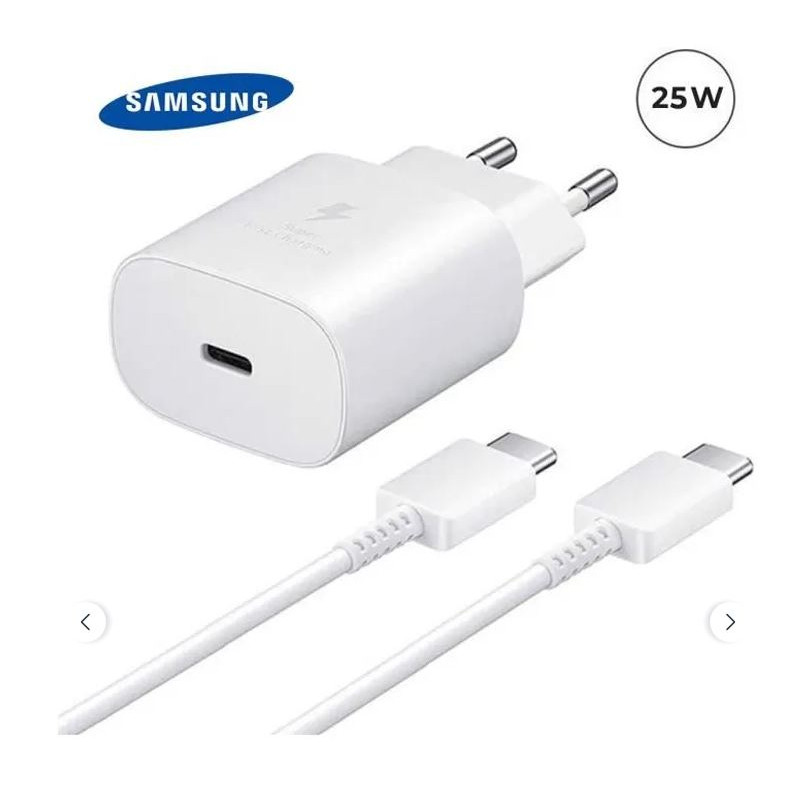 Chargeur 25w pour Samsung Galaxy A26 A36 A56 A16 A35 A53 A52s A15 A55 A05s A34 A14 A25 A54 A12 A52 5G