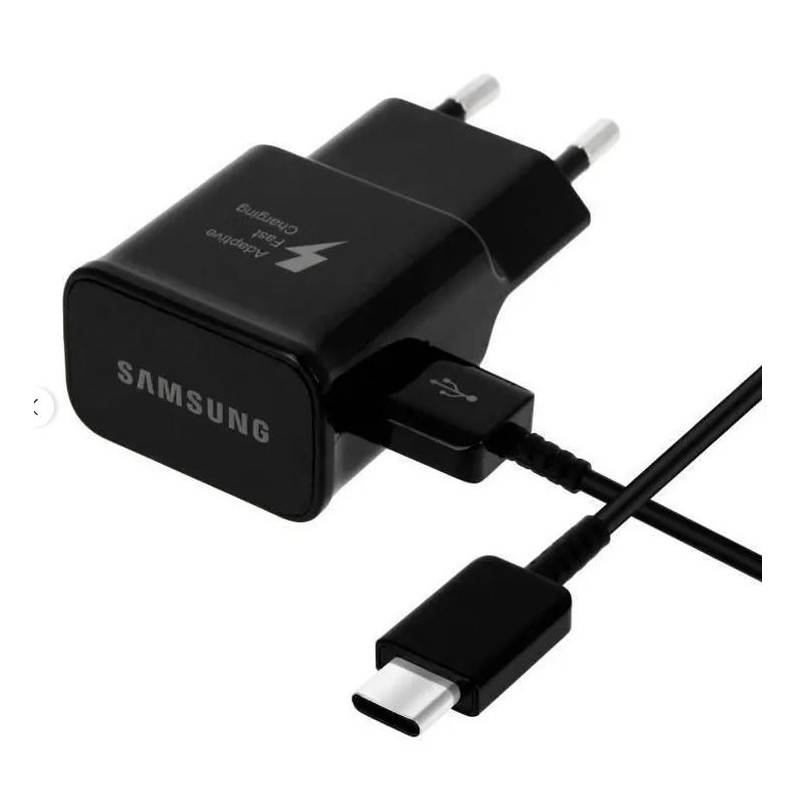 Samsung Chargeur secteur rapide noir USB Type C
