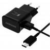 Samsung Chargeur secteur rapide noir USB Type C