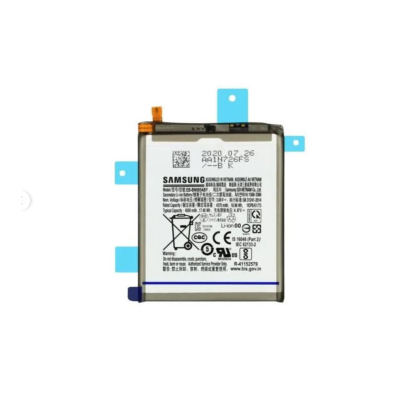 Batterie Interne Galaxy Note 20 Ultra 4500mAh Original EB-BN985ABY Service Pack