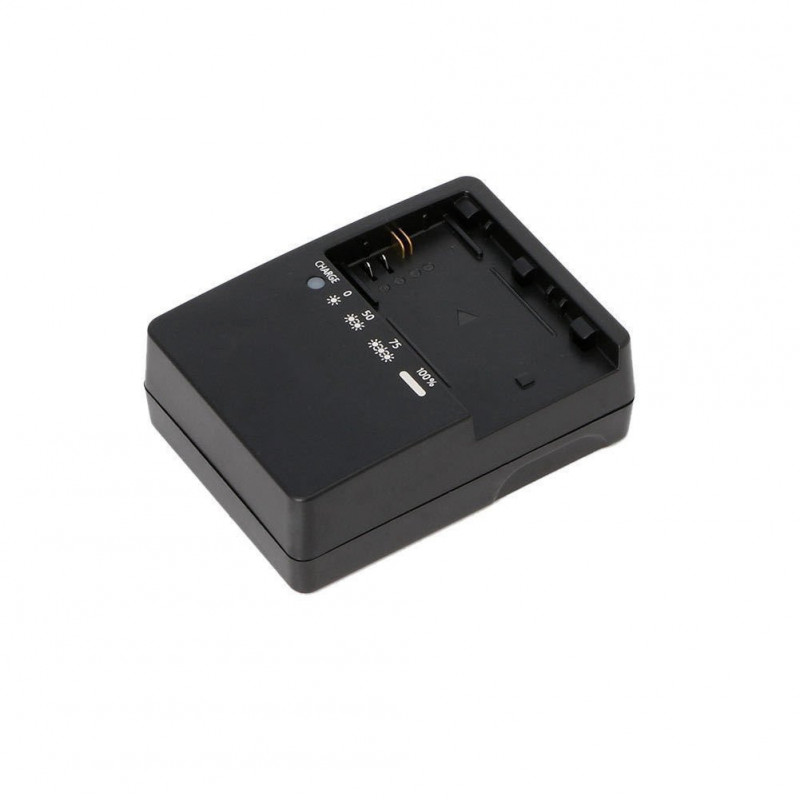 Battery Charger pour Canon Chargeur Charger LC-E6E LCE6 pour LP-E6 LPE6 Battery noir