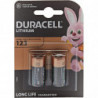 Duracell DL123A Lot de 2 piles lithium Ultra CR123A/EL123A 3 V pour performances de longue durée Noir/cuivré 2 Unité (Lot de 1)