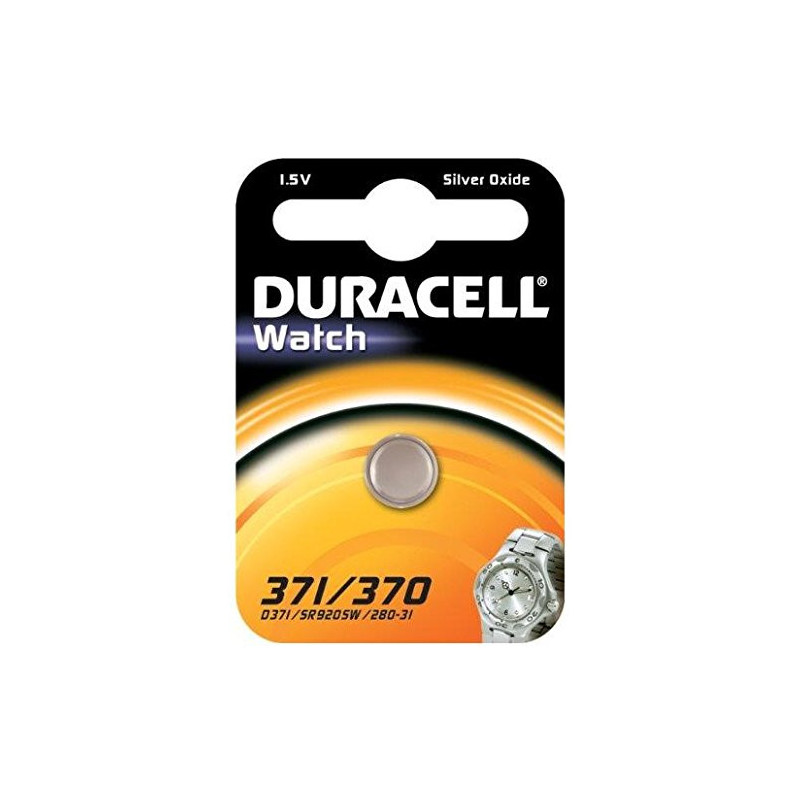 DURACELL Lot de 3 Piles spéciale Montres Watch 371/370 Blister x1 (SR69)