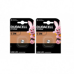 2 x Duracell CR 1/3N 2L76...