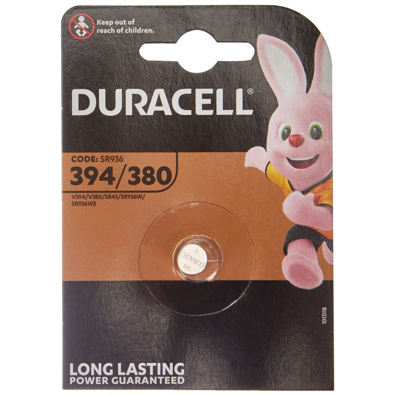 Duracell Pile de Montre, Argent, 1 Unité Argent/1 Unité (Lot de 1)