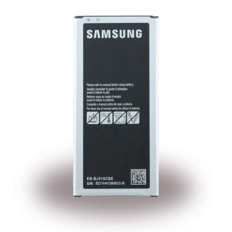 Batterie de 3 100 mAh pour Samsung Galaxy J5 2016, SM J510F, J510FN, J510, EB-BJ510CBC, EB-BJ510CBE