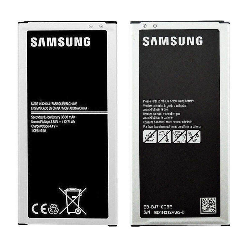 Batterie EB-BJ710CBE 3300 mAh pour Samsung Galaxy J7 2016 SM J710F
