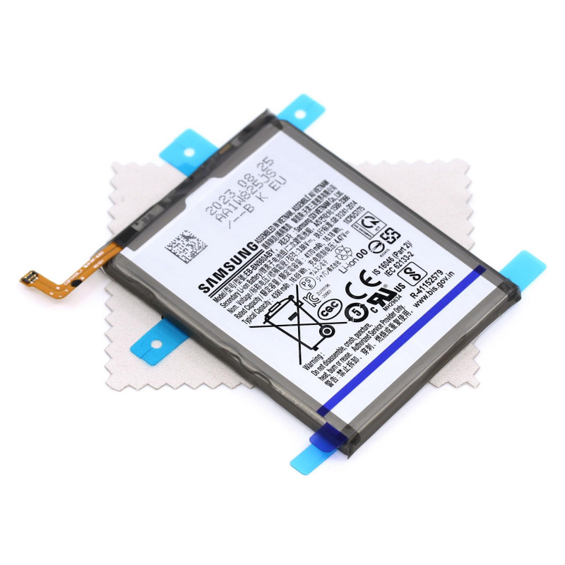 Batterie d'origine Samsung EB-BN980ABY pour Samsung Galaxy Note 20 (N980F), Note 20 5G (N981B) avec Chiffon de Nettoyage Mungoo