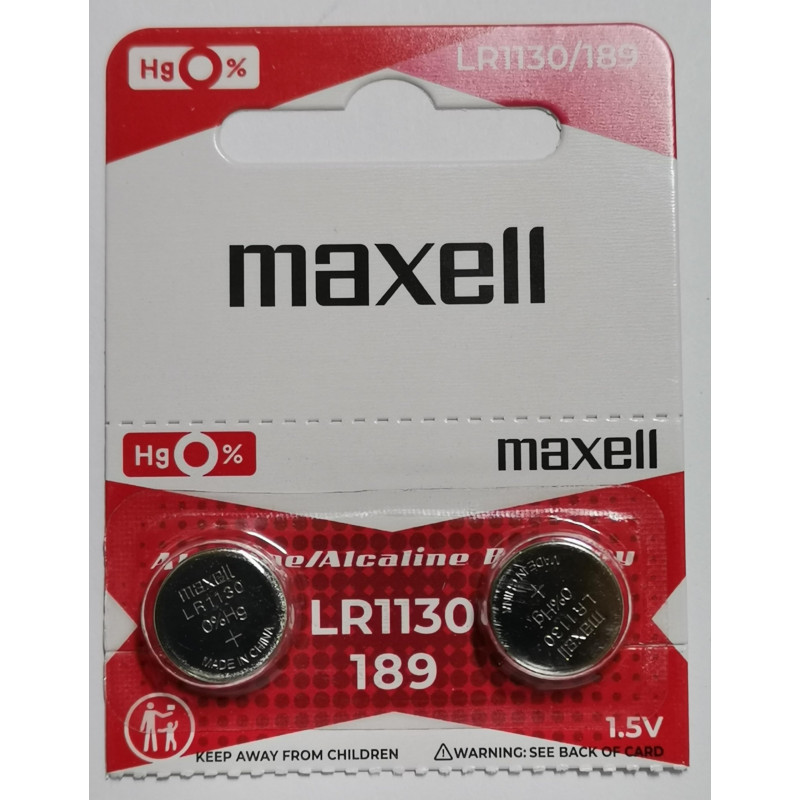 Maxell LR1130 pile bouton alcaline