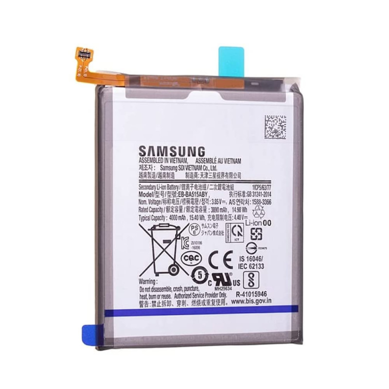Samsung - EB-BA515AB - A515F Galaxy A51 - Li-ion Akku - 4000mAh (EB-BA515AB)