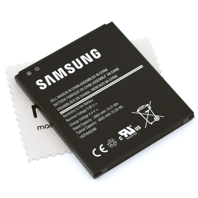 mungoo mach mal anders ... Batterie pour Samsung Galaxy Xcover Pro (G715F) pour Samsung EB-BG715BBE 4050 mAh 3,85 V avec chiffon