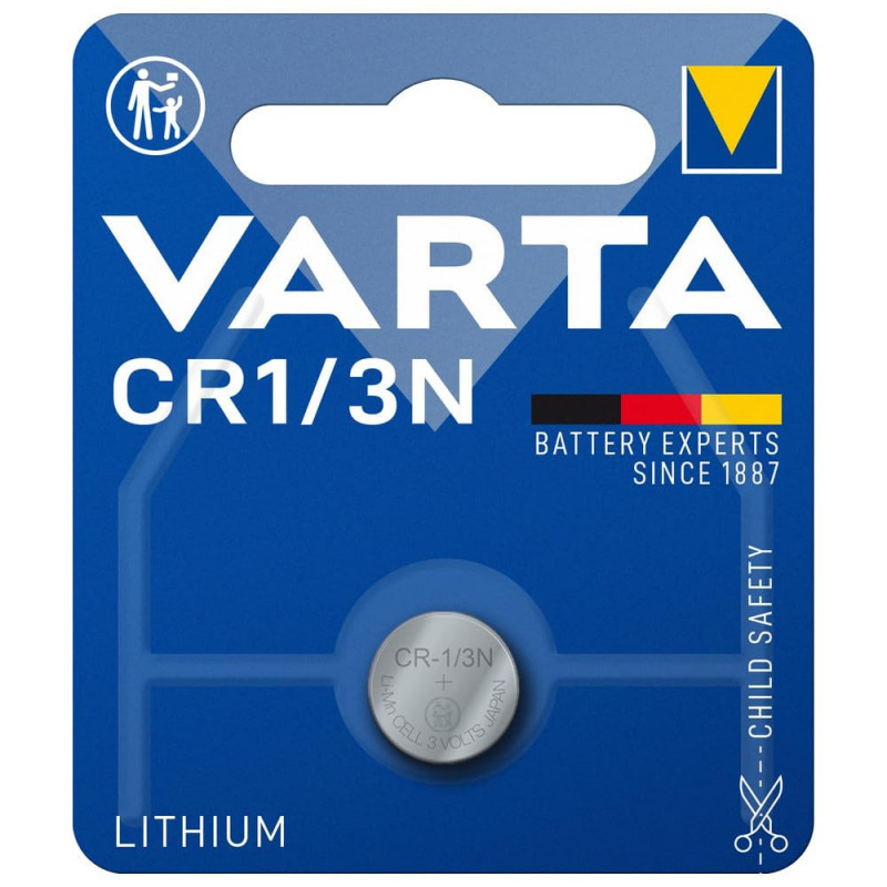 Varta CR 1/3 N Batterie au Lithium metallic silver