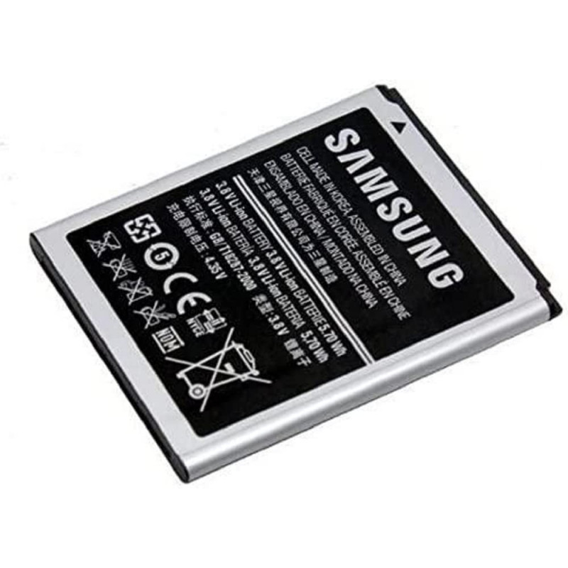 Samsung BT-EB425161LUCST Batterie pour Samsung Galaxy Ace 2 i8160/Galaxy S Duos S7562 1500 mAh Noir