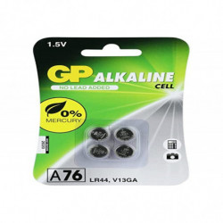 1x4 GP Alkaline LR44, 76A...