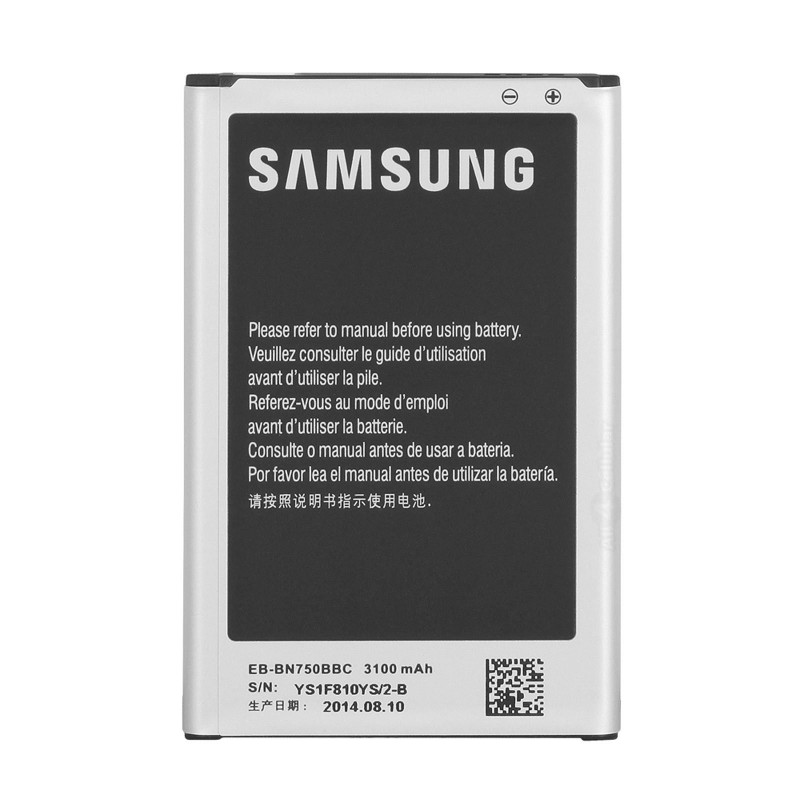 Samsung EB-BN750BBECWW Batterie pour Samsung Galaxy Note 3 Néo 3100 mAh Noir Noir