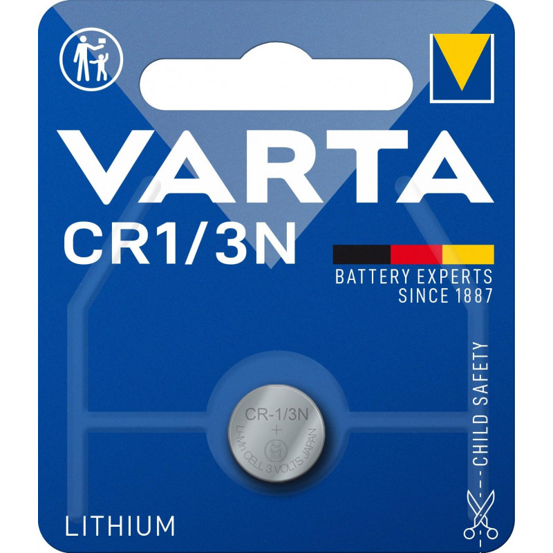 VARTA Piles photo pour appareils photo / 2CR5 / CR-P2 / V28PX - V28PXL / CR-V3 / V74PX - V76PX / V76PX / V4034PX / CR-1-3 / CR12