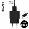 Originale Chargeur Sony + Cable UCB20 Type C pour Sony Xperia XZ Premium