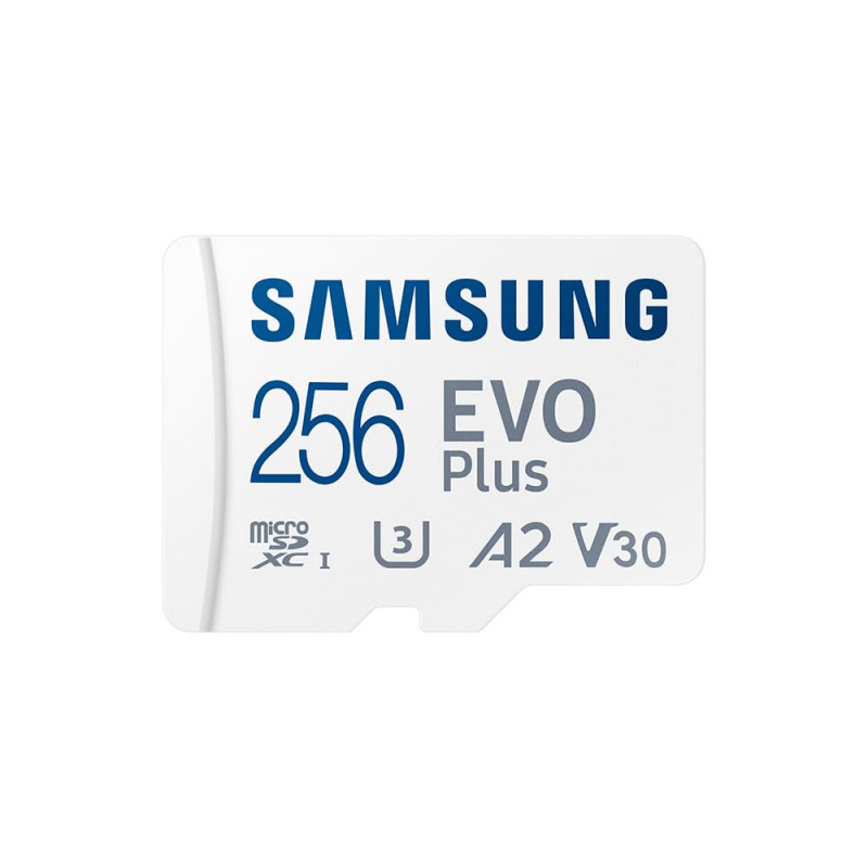 Samsung MicroSDXC 256GB EVO Plus CL10 UHS-I U3 MB-MC256KA/EU Orchidée blanche/One size