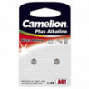 Camelion 12000201 Pack de 2 Piles Bouton Alkaline AG1/LR60/LR621/364 1,5 V