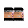 4 x Duracell 357/303 SR44 avec oxyde d'argent (2 ampoules de 2 batteries) 4 piles 4