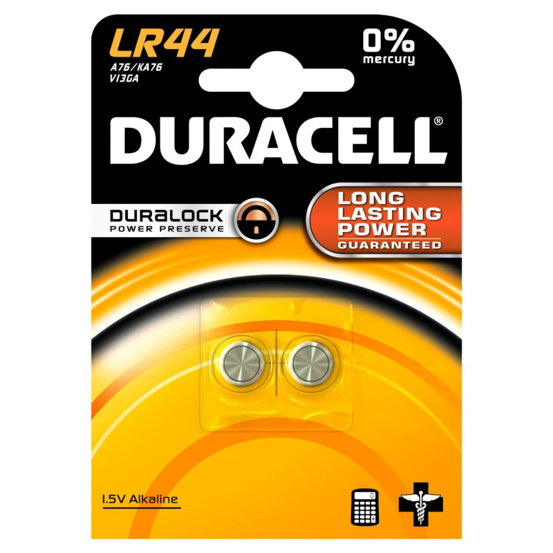 DURACELL 6 Blisters Lot de 2 Piles