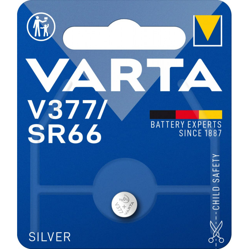 Varta 1 Unité (Lot de 1)/V377/SR66