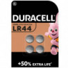 lot de 4 DURACELL LR44