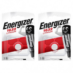 Pile CR1632 Energizer lot de 2