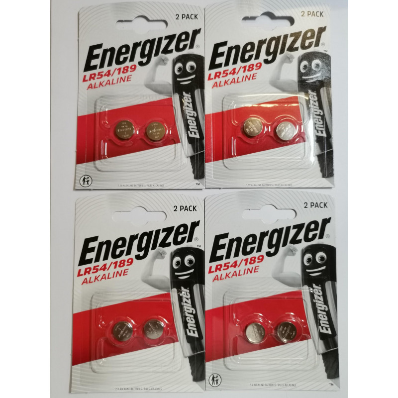 Energizer LR54 Lot de 4x2