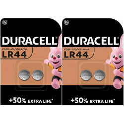 4 Piles bouton LR44...