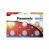 6 batteries Panasonic CR2032