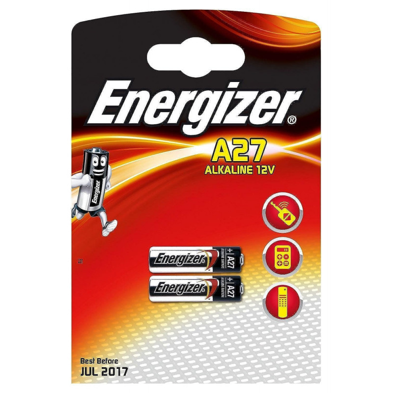 Energizer Pack de Piles alcalines A27 12 V
