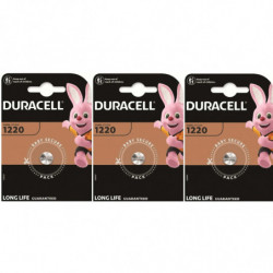 3 x Duracell 1220 (3...