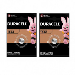 2 Pcs Duracell CR1632 1632...