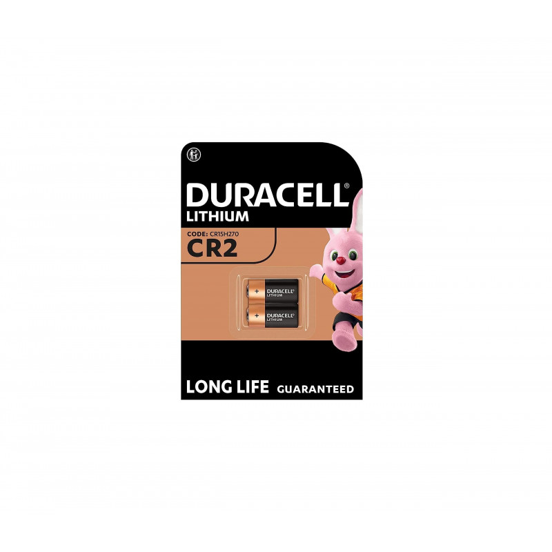 2 x Duracell CR2 (1 blister de 2 batteries) 2 piles (CR15H270) 2