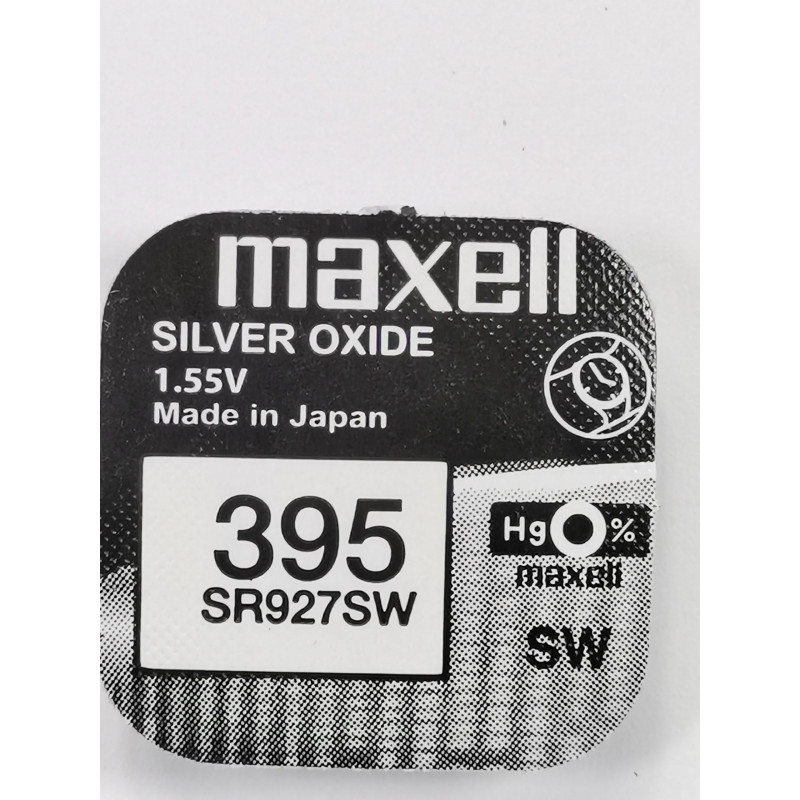 Puissance dynamique Maxell SR927SW Pile Oxyde d'argent Bouton Montre/Calculatrice, portable, SR927SW, 395 Lot de 1