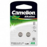 Camelion AG6 LR921 Alkali Knopfzelle 1,5V Blister(VE2) Multicolore