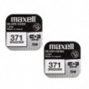 2 x Maxell 371 SR920SW 0% Mercure Oxyde d'argent Piles de Montre [Lot de 2]