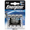 1x4 ENERGIZER Ultimate Lithium Mignon AA LR 6 1,5V assorted colours/4 Unité (Lot de 1)