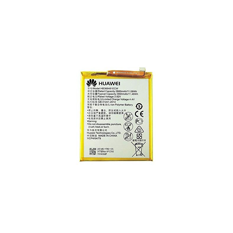 Batterie compatible avec Huawei Honor 5C NEM-L51 HB366481ECW remplacement 3000mAh