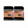 4 piles Duracell AAAA Alcaline (2 ampoules de 2 batteries) 4