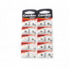 20 Camelion AG4 / LR66 / 177 / 377 / LR626 pile bouton longue durée de vie (date d'expiration marqué) 2x 10-er Pack