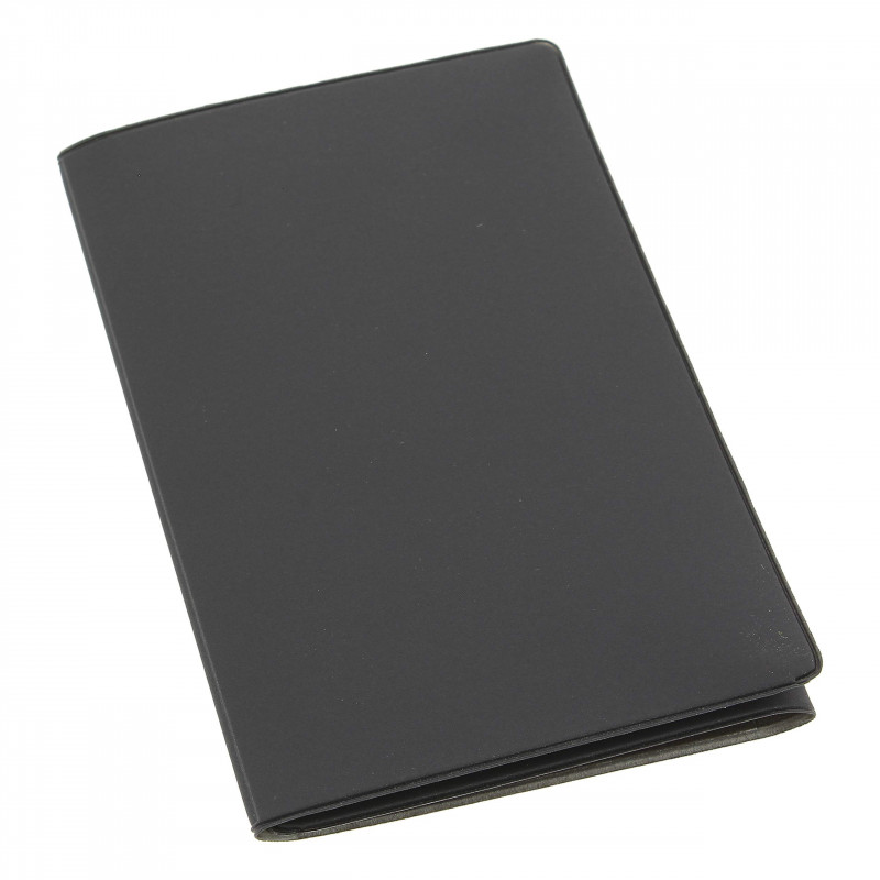 HABILL-AUTO Etui PVC Gomme pour Carte Grise (133x264 mm) Gris Plomb Gris