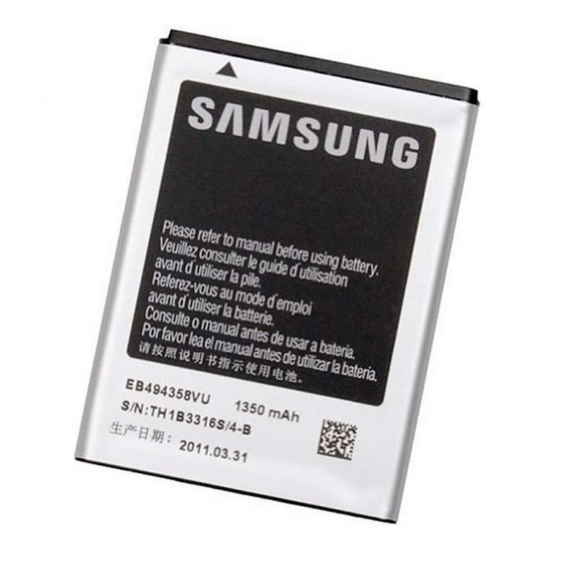 Samsung EB494358VUCSTD Batterie pour Samsung S5830 Noir