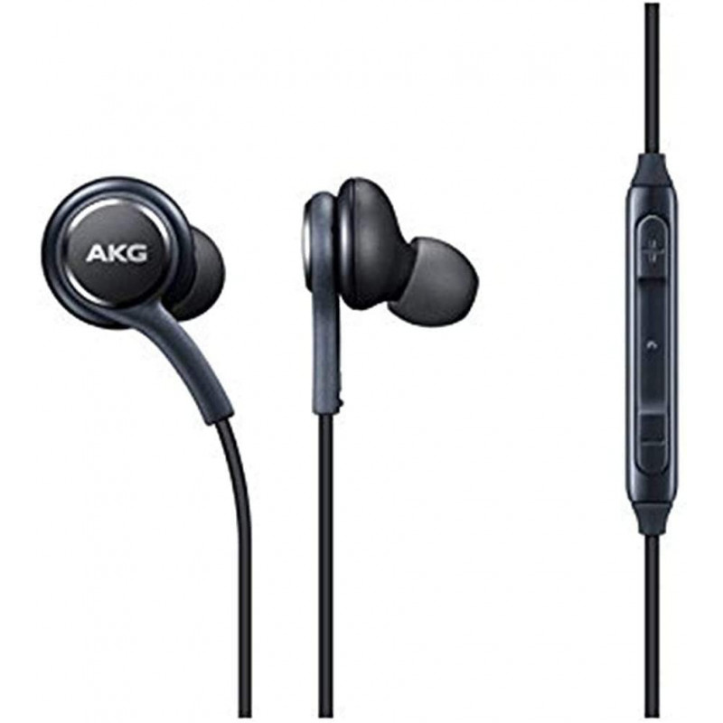 Fone-Stuff AKG Écouteurs Intra-Auriculaires Officiels pour Galaxy S8/S8 [eo-ig955bsegww] – avec télécommande + Microphone Mains