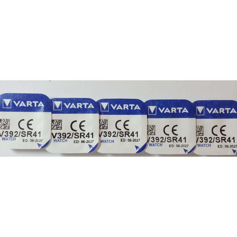 Varta pile V392./ 5 Unité (Lot de 1)