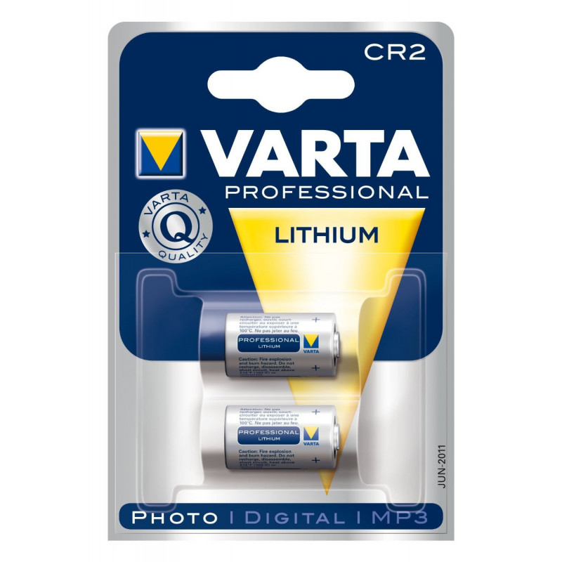 Varta 2 Unité (Lot de 1)/CR2