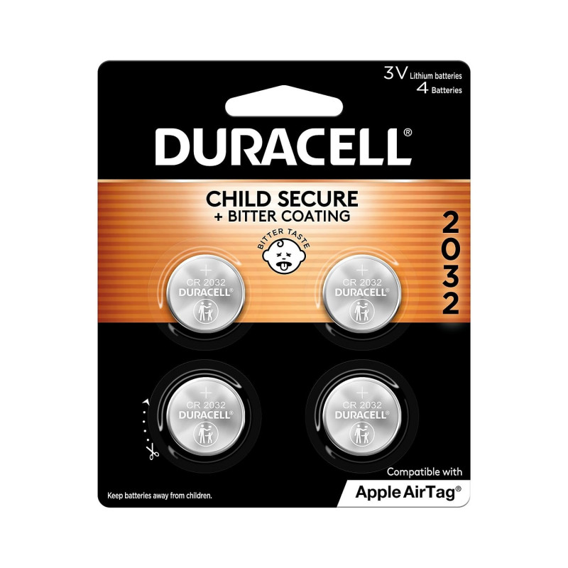 CR2032 Duracell Lot de 4 piles