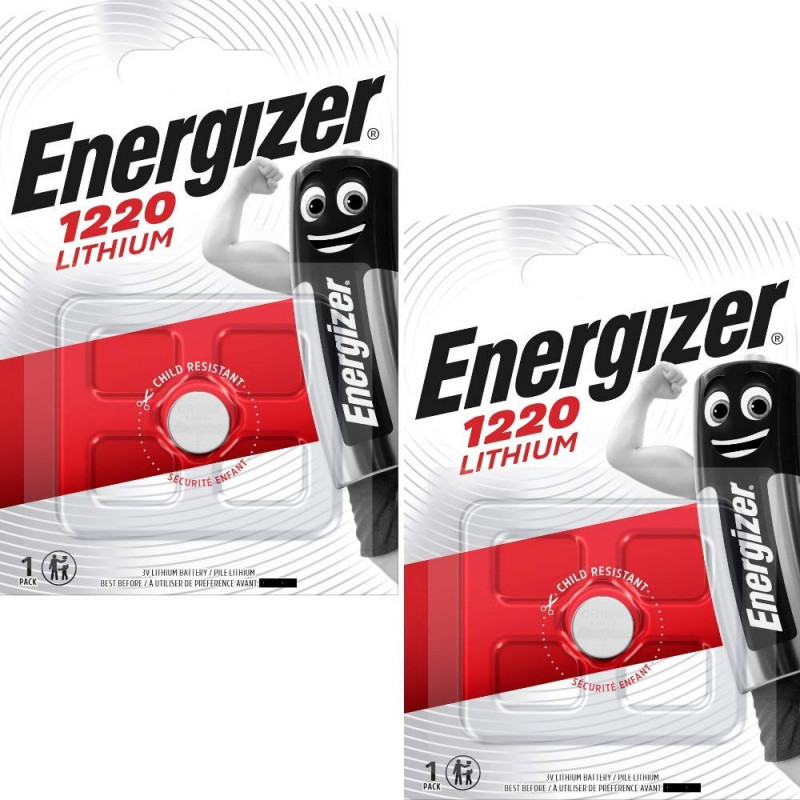 ENERGIZER CR1220 LOT DE 2 PILES
